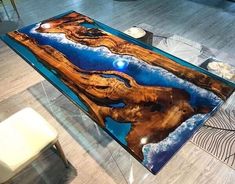 We've priced your favorite size options, but if those sizes don't suit you, you Resin Tables, Tropical Kitchen, Epoxy Tables, Amazing Resin, Wood Resin Table, Epoxy Ideas, River Tables, Wood River