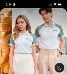 Polo Shirt Uniform Design Ideas, Company Uniform Design Polo Shirt, Polo Design Uniform, Poloshirt Design Ideas, Uniform T Shirt Design, Corporate Polo Shirt Design, Company Uniform Design, Company Shirt Design, Company T Shirt Design