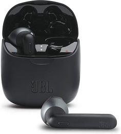 JBL Tune 225TWS True Wireless Earbud Headphones - JBL Pure Bass Sound, Bluetooth, 25H Battery, Dual Connect, Native Voice Assistant (Black) Best Noise Cancelling Headphones, Sports Headphones, Audio Headphones, Noise Cancelling Headphones