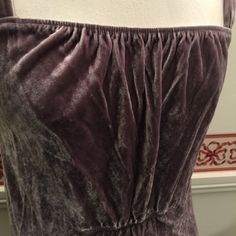 Stunning Jill Stuart Lavender Metallic Velvet Masterpiece! Purple Velvet Dress, Jill Stuart, Dress Silk, Dress Purple, Clear Stone, Purple Velvet, Vintage Velvet, Silk Velvet, Purple Dress