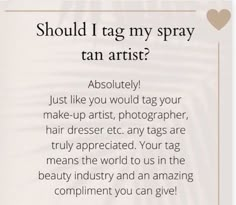 Spray Tan Benefits, Tanning Business, Diy Spray Tan Booth, Spray Tan Marketing Social Media, Spray Tan Guide, Spray Tan Posts, Spray Tan Price List, Spray Tan, Spray Tan Booth