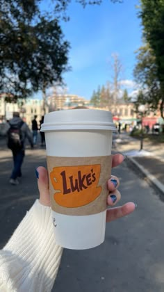 Gilmore Girls Stars Hollow Luke’s Diner Coffee Cup, Lukes Coffee Aesthetic, Luke’s Coffee, Luke’s Diner Aesthetic, Stars Hollow Sweatshirt, Lukes Diner Aesthetic, Gilmore Girls Pumpkin Painting, Luke’s Diner, Stars Hollow Wallpaper