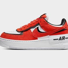 Women’s Nike Air Force 1 Shadow In Rush Orange. Worn Maybe Once. Please Send A Message Before Purchasing A Bundle. From A Smoke/Pet Free Environment. Shoes Nike Air Force, Nike Air Force 1 Shadow, Air Force 1 Shadow, Shoes Nike Air, Shoes Nike, Nike Air Force 1, Air Force 1, Orange Red, Nike Air Force