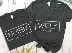 Married Couple Shirts, Mr And Mrs Shirts, Mrs Shirts, Honeymoon Vibes, Cute Couple Shirts, Couples Shirts, Mrs Shirt, Honeymoon Shirts, Anniversary Shirt