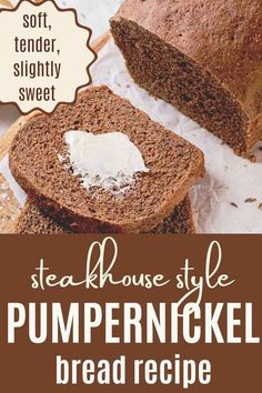 steakhouse style pumpkin spice bread recipe with text overlay that reads steakhouse style pumpkin spice bread recipe