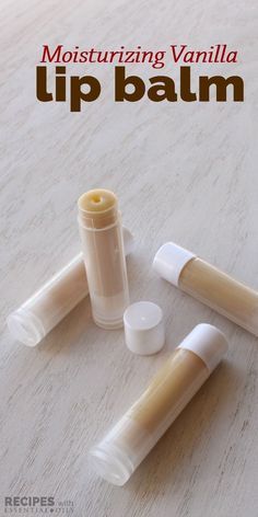 Vanilla Lip Balm, Lotion Bars