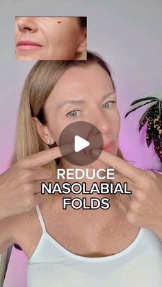 Nasiolabel Folds, Face Yoga Nasolabial Folds, Nasobial Folds, Gua Sha Nasolabial, Nasolabial Folds Exercises, Nasolabial Folds Get Rid Of, Fat Face Exercises, Muscle Face, Relaxing Muscles