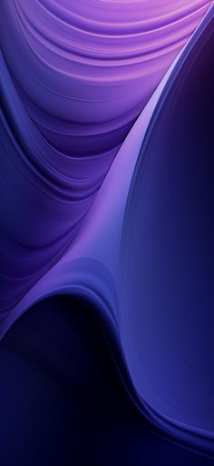 an abstract purple and blue background with wavy lines on the bottom half of the image