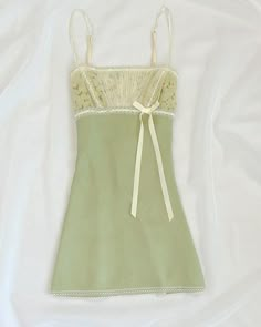 Victoria Secret Slip Dress, Dance Team, Dress Aesthetic, Pretty Dresses, Pretty Outfits, Diy Clothes, Green Dress