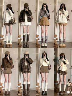 Dresscode Ideas, Academia Aesthetic Outfit, Women Portrait, Outfits Edgy, Photo Cute, Japan Outfit