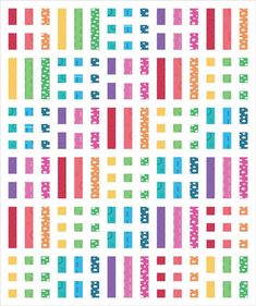 dots and dashes rainbow quilt pattern Dash Quilt Pattern, Quiet Play, Printable Checklist, Clouds Design, Scrappy Quilt, How To Finish A Quilt, Fabric Yardage, Tiny Heart, Rainbow Print