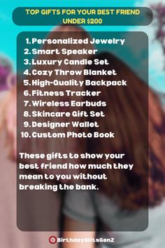 These gifts to show your best friend how much they mean to you without breaking the bank.