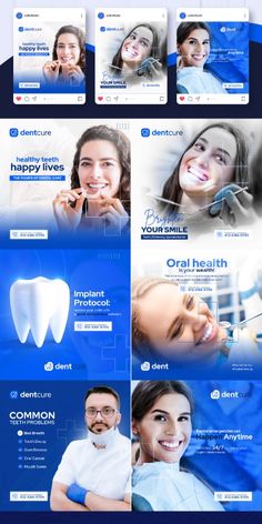 dental flyer templates with toothbrushes and dentist's office in the background