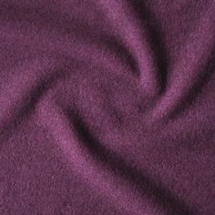 Teal Boiled Wool Fabric | Guthrie & Ghani Grapes, Purple