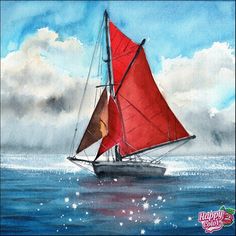 Zen Colors, Family Films, Mans World, Watercolor Pencils, Nature Beauty, Sailing Ships, Colorful Art