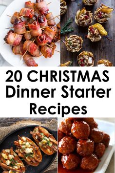 20 christmas dinner starter recipes that are easy to make and delicious for the whole family