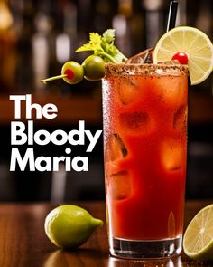 Experiment with different Bloody Maria variations and garnishes to find your perfect recipe. Learn to make this spicy twist on a classic with our instructions. Prepared Horseradish, Tabasco Sauce, Red Snapper, Brunch Cocktails, Lemon Wedge, Tomato Juice, Food Writing, How To Squeeze Lemons