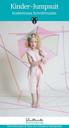 https://schnittmuster-datenbank.de/kinder-jumpsuit Sundress Sewing Patterns, Kids Clothes Diy, Jumpsuit Pattern Sewing, Tunic Sewing Patterns, Baby Clothes Patterns Sewing, Girls Dress Sewing Patterns, Hat Patterns To Sew, Shirt Sewing Pattern, Fashion Embroidery