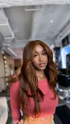 Experience a natural and flawless look with our Ginger T Lace Wig. Made with a 13x4 lace base, this wig provides a secure and comfortable fit. Achieve a stunning ginger hair color with ease. Elevate your style and confidence with this high-quality lace wig. Ginger Wig, Affordable Wigs, Ponytail Wig, Ginger Hair Color, Copper Hair Color, Queen Hair, Brown Highlights, Natural Haircare, Custom Wigs