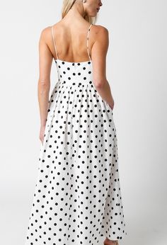 Experience elegance with our 'Feeling Posh Maxi Dress'. Featuring a classic polka dot pattern and a flattering maxi length, this dress is perfect for any occasion. Made with high quality materials, it exudes sophistication and style. Elevate your wardrobe with this must-have addition. Content & Care: Self: 65% Cotton, 30% Viscose, 5% Linen Lining: 100% Cotton Hand wash cold Greece Trip Outfits, Poka Dot Dress, Poka Dot, Trip Outfits, 2023 Christmas, Crop Top Sweater, Boho Bride, Midi Maxi Dress, Polka Dot Pattern