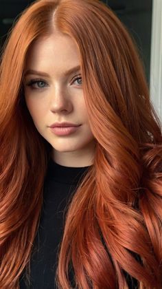 red hair color ideas Dark Caramel Hair, Hair Color Fall, Braided Crown