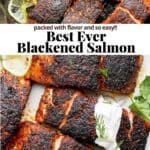 the best ever blackened salmon recipe