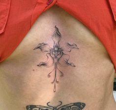 by p3rman3ntlys3xy on instagram Venus Flytrap Tattoo, Tiger Lily Tattoo, Calla Lily Tattoo, Lilies Tattoo, Tiger Lily Tattoos, Whimsical Tattoos, Orchid Tattoo, Lily Tattoo