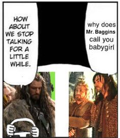 canon conversation between thorin and his nephews Thorin Oakenshield Fanart, Lotr Marathon, Sam And Frodo, Best Fantasy Series, Thilbo Bagginshield, Harry Potter Hunger Games, Ring Of Power, Samwise Gamgee, Mr. Hyde