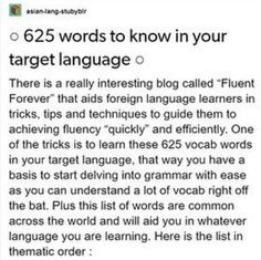 an article from the telegraph about how to use target language