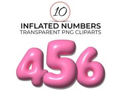 the number 46 is shown in pink and has been digited with numbers for different purposes