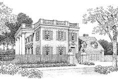 this is an artist's rendering of the house