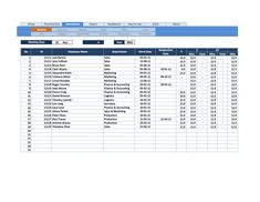 a spreadsheet showing the number and type of items for each item in this project