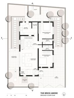 the floor plan for an apartment building