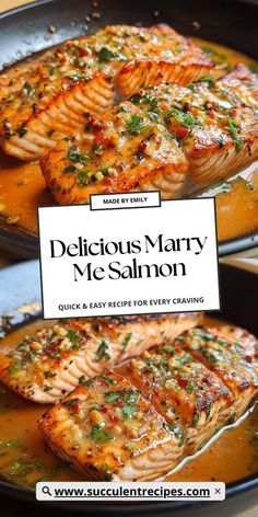 Whether it’s a date night or a celebration, Marry Me Salmon will wow your taste buds with its creamy, garlic-infused sauce and perfectly cooked salmon, creating an unforgettable experience. Salmon Dinner For Two, Apricot Glazed Salmon, Flavorful Salmon Recipes, Oven Roasted Salmon Sheet Pan, Marry Me Dinner, Salmon Recipes Baked Sheet Pan, Salmon Meals Dinners, Salmon Baked Recipes, Salmon Dishes Dinners