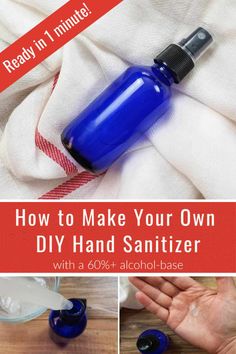 Lexi's Clean Kitchen, Natural Hand Sanitizer, Sanitizer Spray, Diy Lotion, Hand Hygiene, Glycerin Soap, Lotion Bars, How To Make Diy