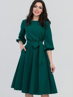 10%OFF 2nd item15%OFF 3rd item20%OFF 4th item SPECIFICATIONS size: S,M,L,XL,2XL colour: Khaki, burgundy, green, blue Style: Office Lady Season: Summer Gender: WOMEN Elasticity: Non Strech Rok Mini, Office Dresses For Women, Lantern Sleeve Dress, Dress Women Elegant, Aline Dress, Womens Vintage Dresses, Jeans Fashion, Vestidos Vintage, Maxi Dress Green