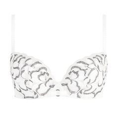 Full-cup bra CHANTELLE Fleurs Demi Cup Bra, Chantal Thomass, Demi Cup, Full Cup Bra, Dita Von Teese, Cup Bra, Demi Bra, Eye Design, Underwire Bra