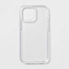 an iphone case sitting on top of a white surface