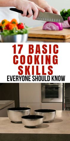 the words 17 basic cooking skills everyone should know