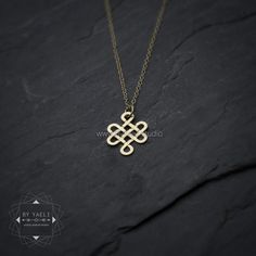 "Celtic knot in its many Variations, symbolizes eternity whether this means faith, loyalty, friendship or love. This is the perfect gift to Show your loved ones how much you appreciate them. ★This is the gold item, for the silver item use this link: https://www.etsy.com/listing/262024405 ♥WANT TO MAKE IT PERSONAL? ♥ Add a charm letter to your necklace - Add this item: https://www.etsy.com/il-en/listing/687931684 ★ Comes in our signature box, ready for gift giving. ★ Available in Gold [18K goldfi Loyalty Friendship, Celtic Knot Necklace, Necklace Infinity, Celtic Necklace, Infinity Jewelry, Jewelry Knots, Irish Jewelry, Black Diamond Ring Engagement, Infinity Necklace