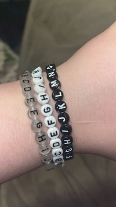 Grab a cute alphabet bracelet today! Perfect for raves, gifting, and even stocking stuffers! Bracelet Alphabet, Bracelets Kandi, Alphabet Bracelet, Cute Alphabet, Kandi Bracelets, Arm Band, Stocking Stuffers, Alphabet, Jewelry Bracelets