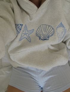 Casual Seashell Hoodie — My 3D Hoodie Prisanabay Hoodie, Birthday Wishlist Clothes, Cute Hoodies Aesthetic, Nantucket Summer, Summer Hoodie, Cute Hoodies, Feel Powerful, Hoodies Aesthetic, Cute Hoodie