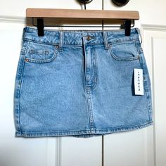 Pacsun Women’s Ella Denim Skirt!! Never Worn!! Tags Still Attached!! Pacsun Mini Skirt, Pacsun Jean Skirt, Cute Denim Skirt, Womens Denim Skirts, Pacsun Jeans, 6th Grade, Jean Skirt, Christmas Wishlist, Pacsun