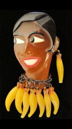 Bijoux Art Deco, Josephine Baker, Plastic Jewelry, Art Deco Design