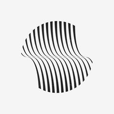 an abstract black and white image of a wavy line pattern on a white background,