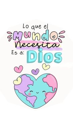 an image of a heart with the words'la que mundo meceria dios '