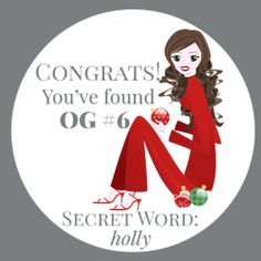 a woman in red is sitting down with her legs crossed and the words congrats you've found oc 2 secret word moonlight