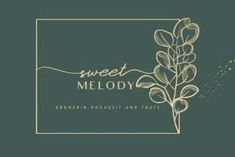 the logo for sweet melody, an australian specialty and taui restaurant that is located in san francisco