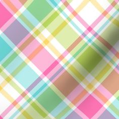 an image of a colorful plaid pattern