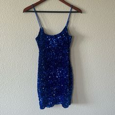 Never Worn Brand New Lucy In The Sky Dress! Size Small. Sexy Sequin Dress Lucy In The Sky Dress, Sky Dress, Fairy Tail Lucy, Blue Sequin Dress, Lucy In The Sky, Aesthetic Outfits, Fairy Tail, Sequin Dress, Dress Brands